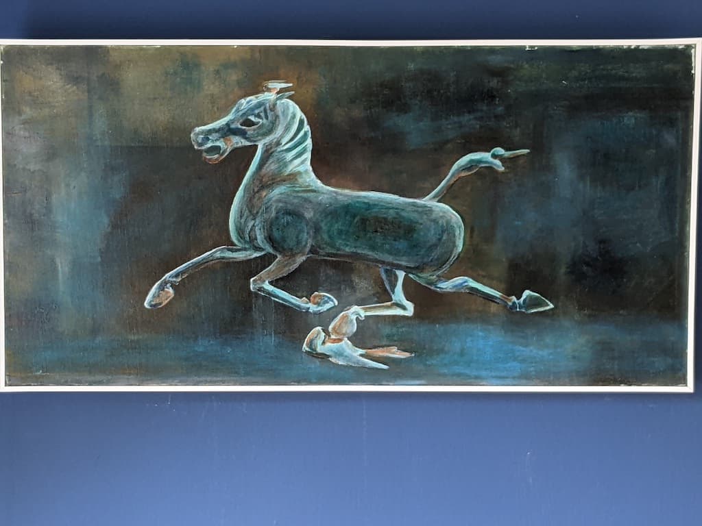 Flying horse of Gansu